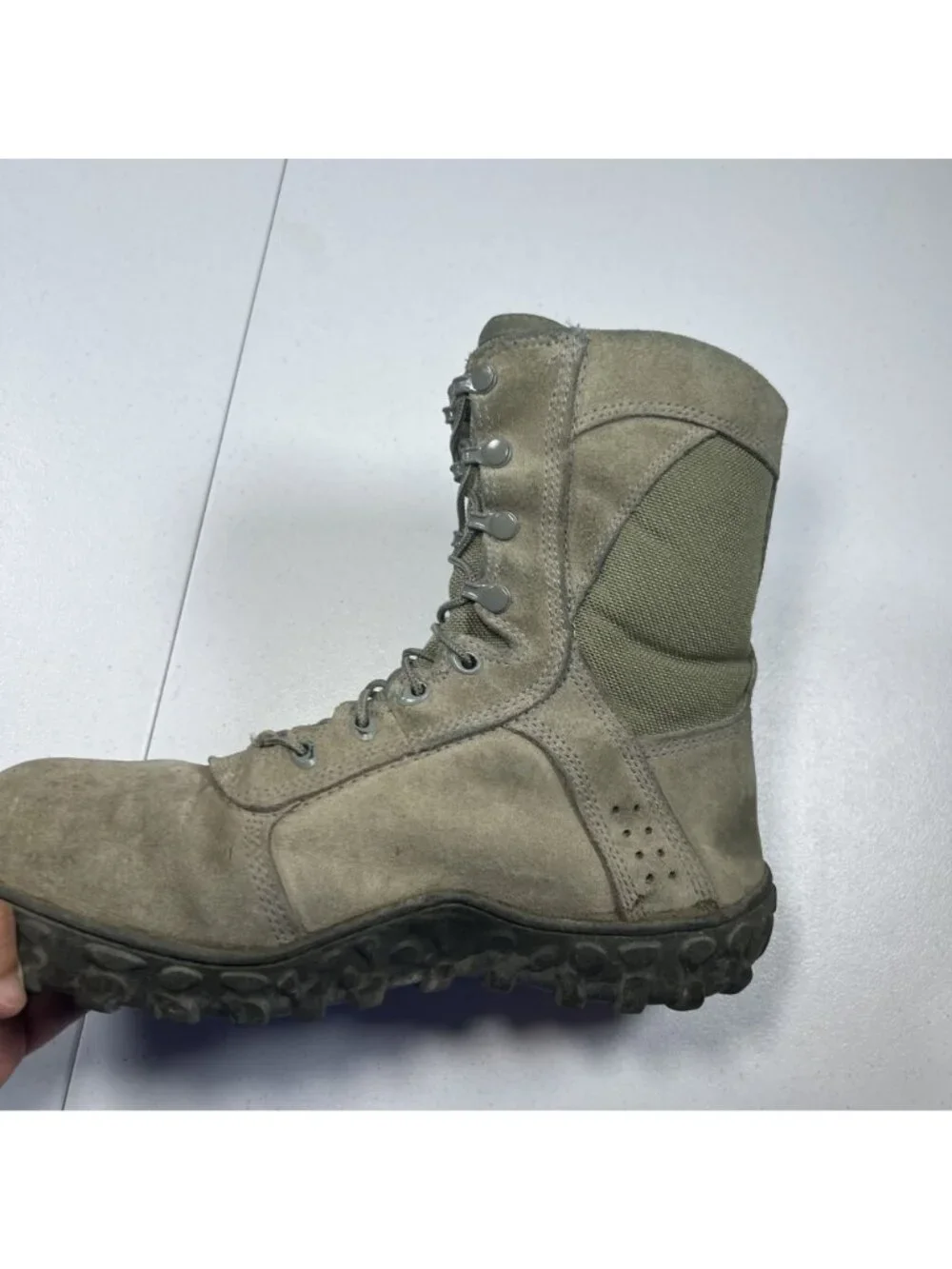 Rocky Mens S2V Special Ops Tactical Military Sage Green Boots Size 11.5 Wide